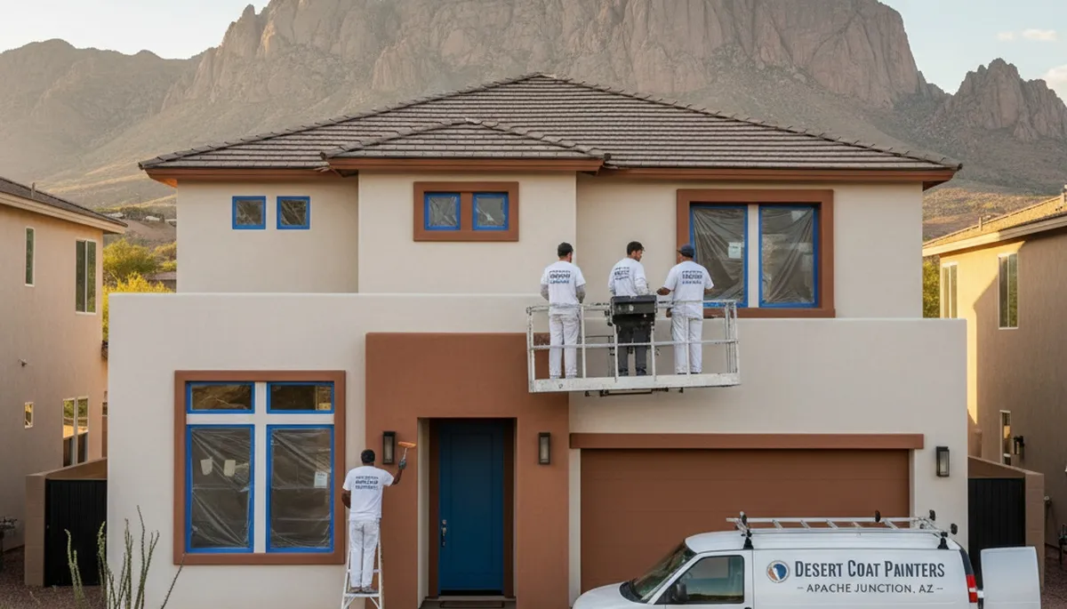 Professional house painters in Chandler AZ providing expert exterior and interior painting services