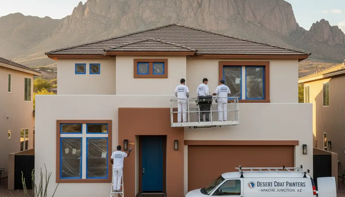 Professional house painters in Chandler AZ providing expert exterior and interior painting services