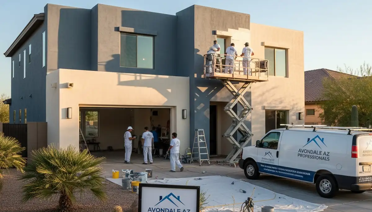 House painters in Chandler, AZ providing professional residential painting services