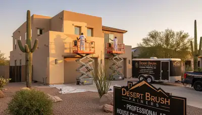 Professional house painters in Chandler AZ providing expert exterior and interior painting services