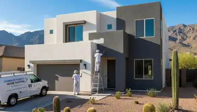 Professional house painters in Chandler AZ providing expert residential exterior painting services