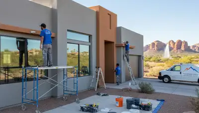 House painting service in Chandler, AZ for residential interior and exterior painting projects