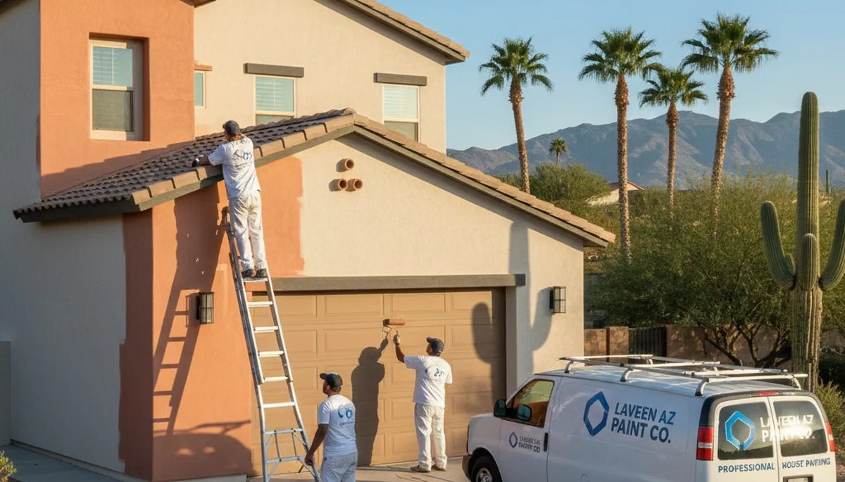 House painting service in Chandler, AZ for residential exterior and interior painting needs