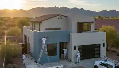 Professional house painting service in Chandler, AZ for residential exterior and interior projects