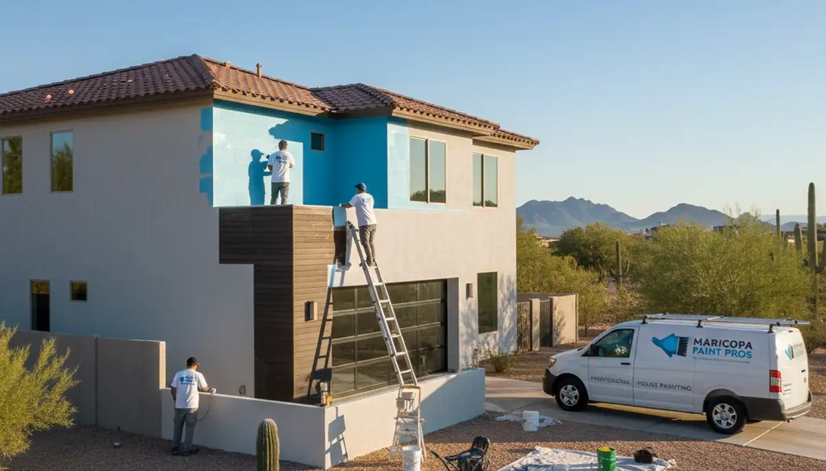 House painters in Chandler, AZ providing professional exterior painting services