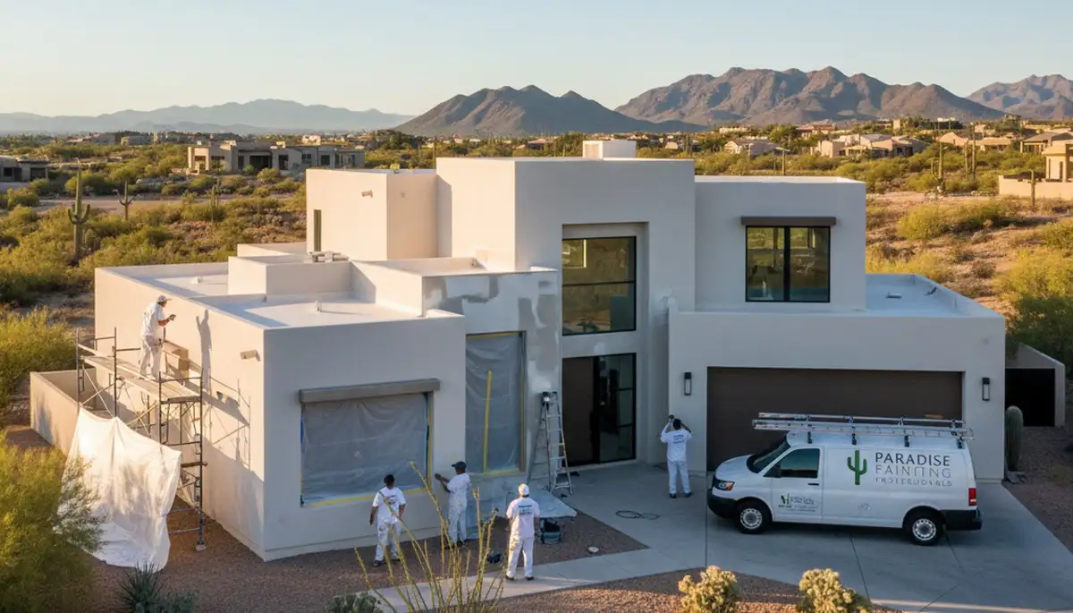 House painters in Chandler, AZ providing professional residential painting services