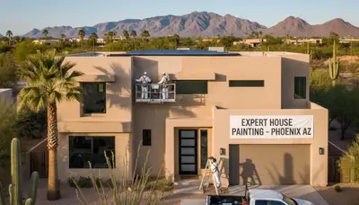 Professional house painters in Chandler AZ providing expert residential exterior painting services