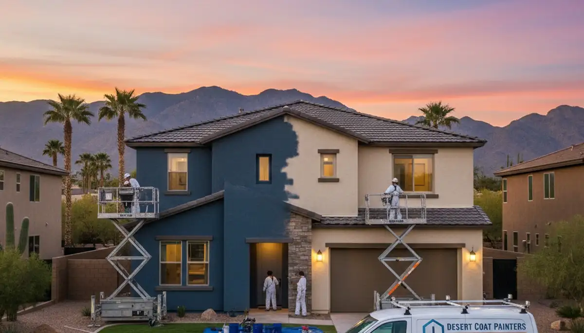 House painters in Chandler, AZ providing professional residential painting services