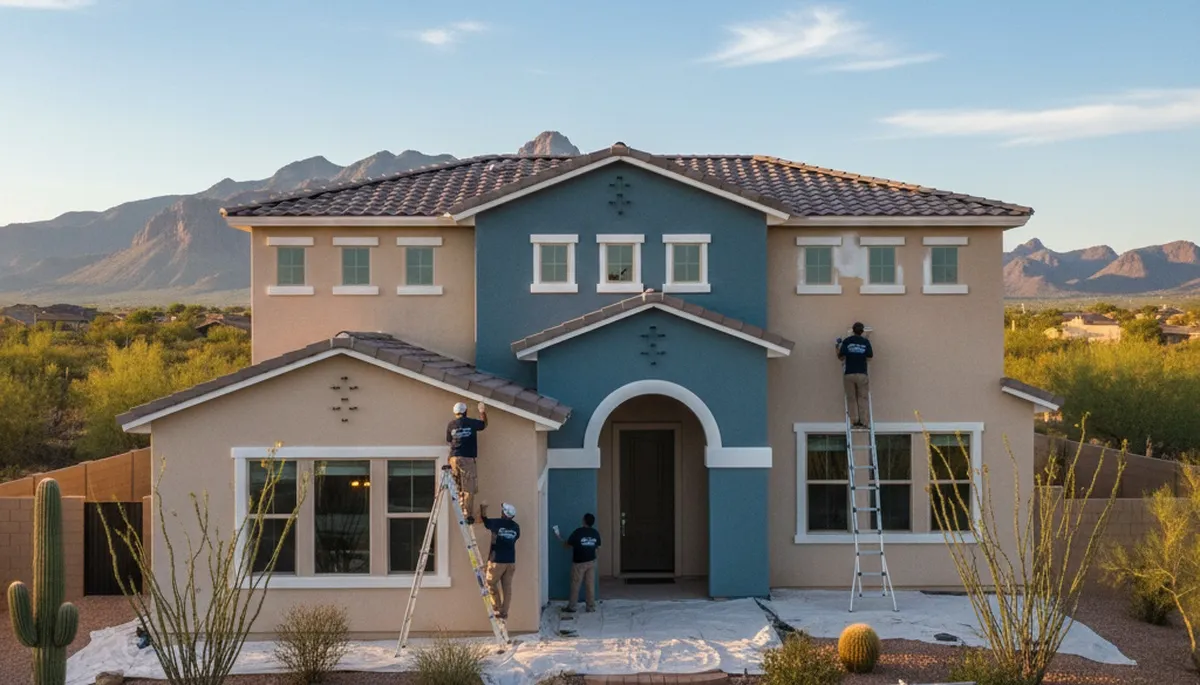House painting service in Chandler, AZ for residential exterior and interior painting needs