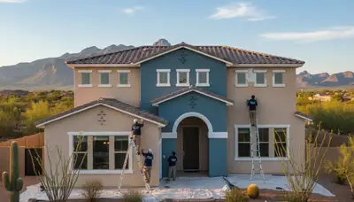 House painting service in Chandler, AZ for residential exterior and interior painting needs