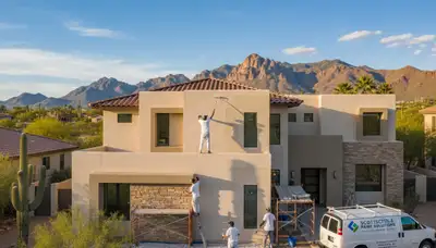 Professional house painters in Chandler AZ providing expert exterior and interior painting services