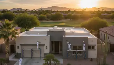 Professional house painters in Chandler AZ providing expert residential painting services