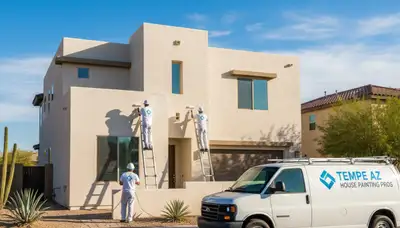 Professional house painters in Chandler AZ delivering expert exterior home painting services