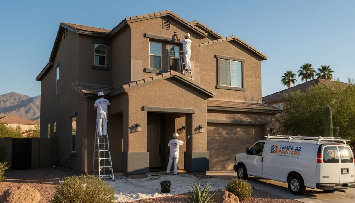 Professional house painters in Chandler AZ providing exterior and interior painting services