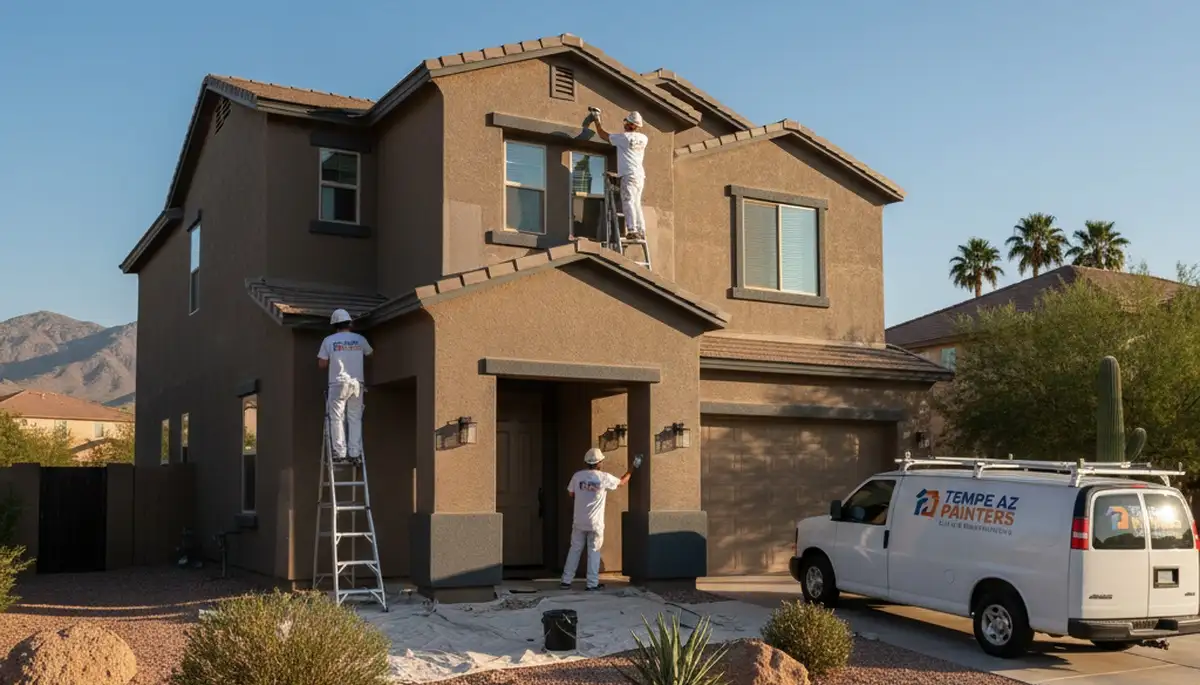 Professional house painters in Chandler AZ providing exterior and interior painting services