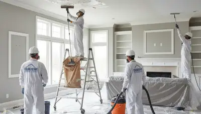 Professional popcorn ceiling removal and refinishing by expert painters in Chandler, AZ homes
