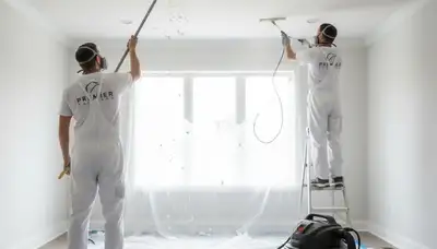 Professional popcorn ceiling removal and refinishing in Chandler, AZ home interior